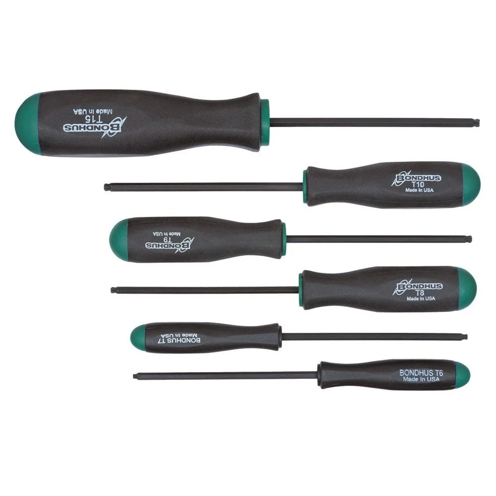 Schroevendraaierset Torx T6-T25 8-delig Kogelkop Bondhus