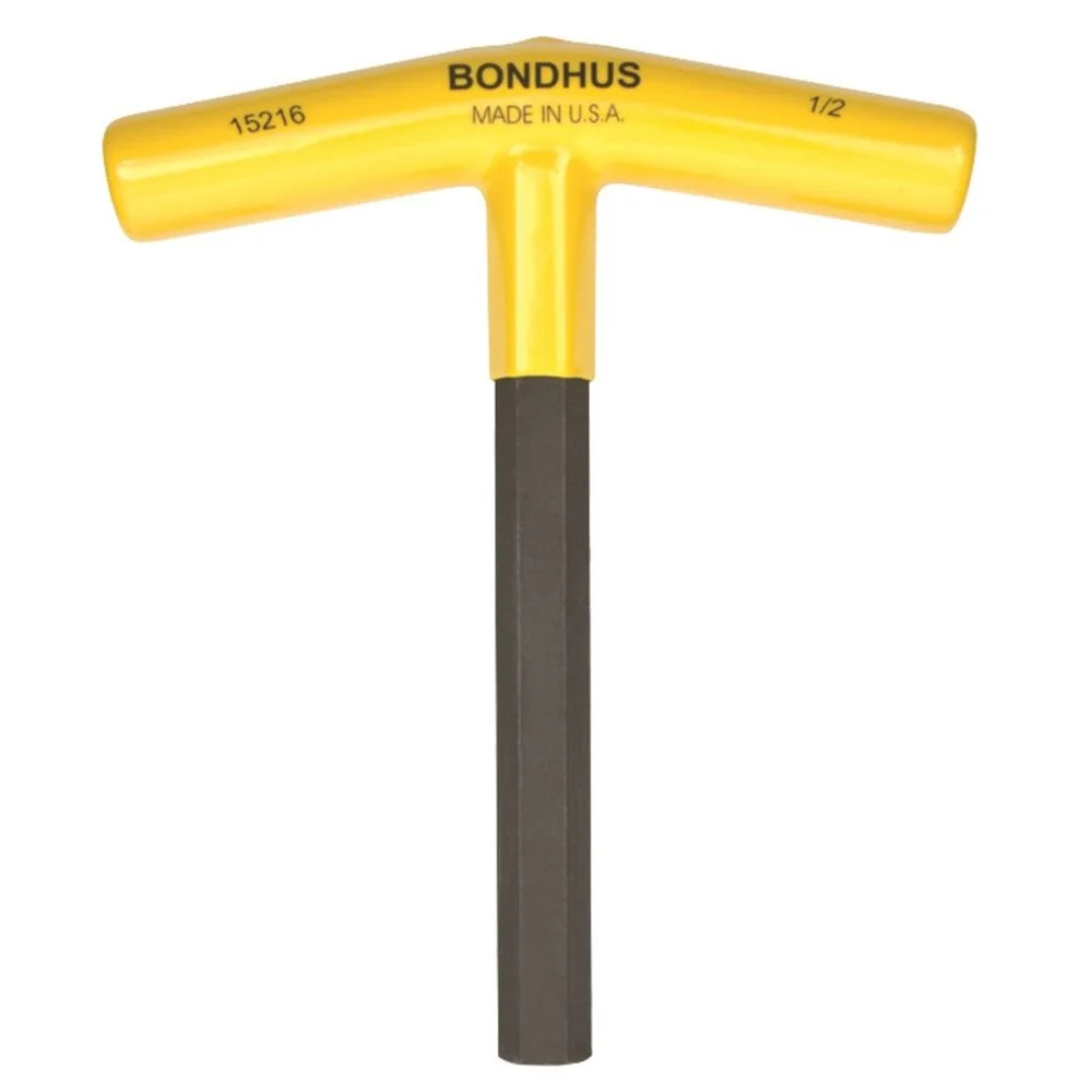 T-greep inbussleutel 5/32"x152mm Bondhus