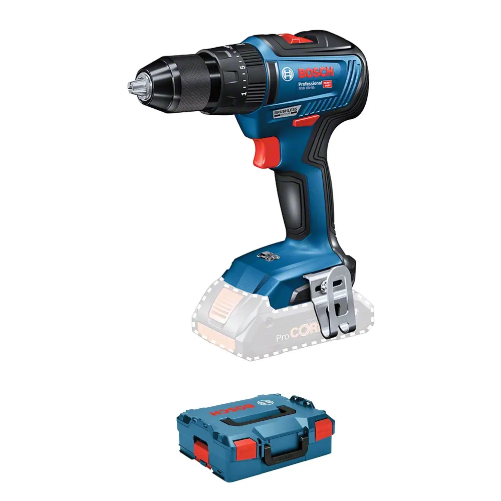 Boormachine Bosch GSB-18V-55