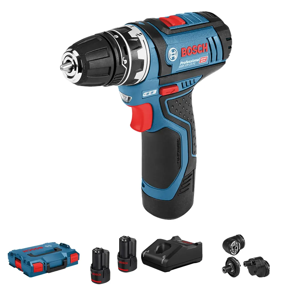 Boormachine Bosch GSR 12V-15 FC 12V 2Ah