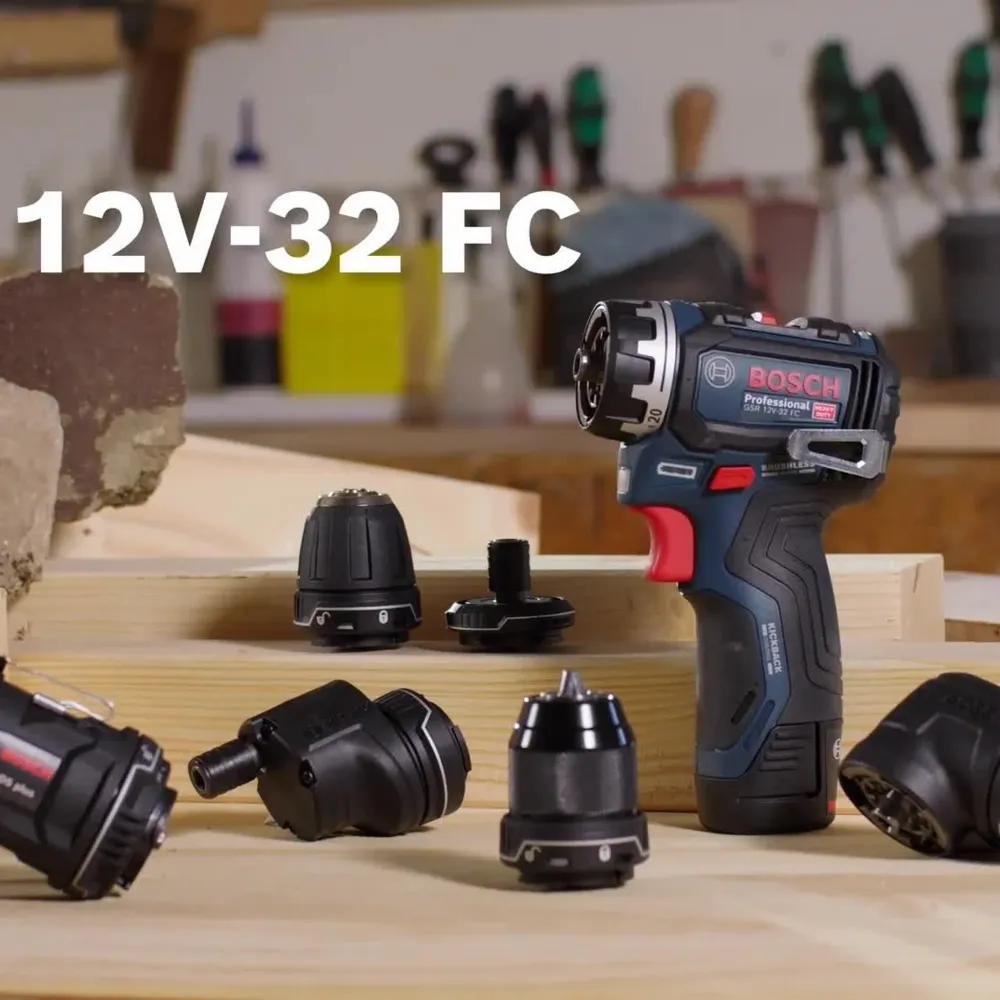Boormachine Bosch GSR 12V-32 FC PRO 12V 2Ah