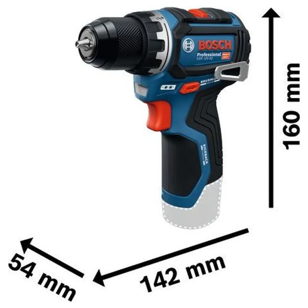 Boormachine Bosch GSR 12V-32 PRO 12V