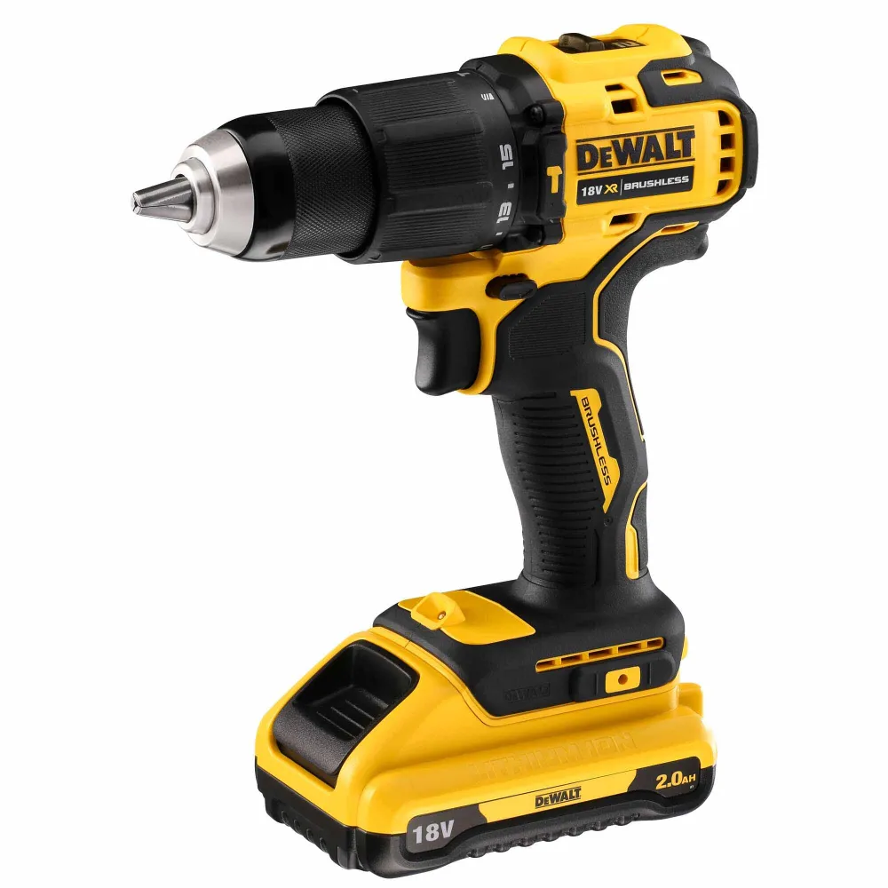 Boormachine Dewalt DCD709D2T-QW 18V 2Ah