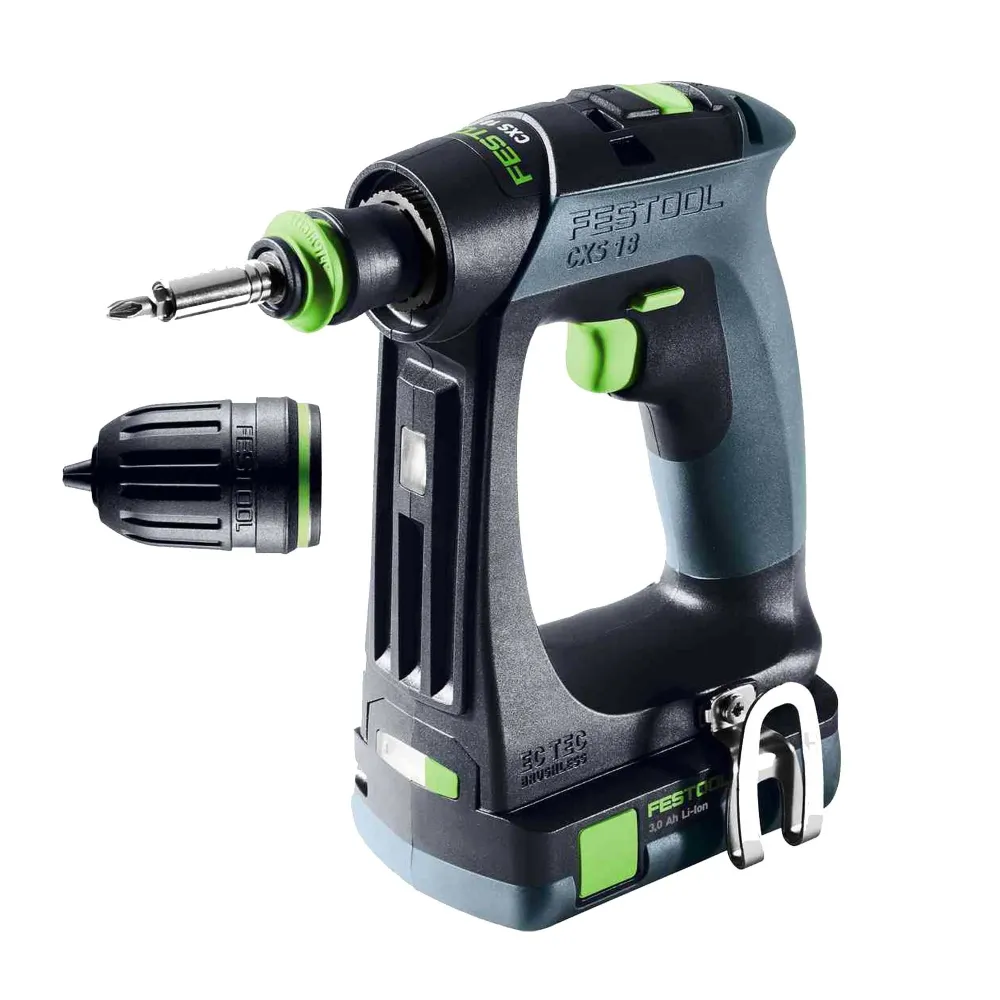 Boormachine Festool CXS C 3.0-Plus 18V 3Ah