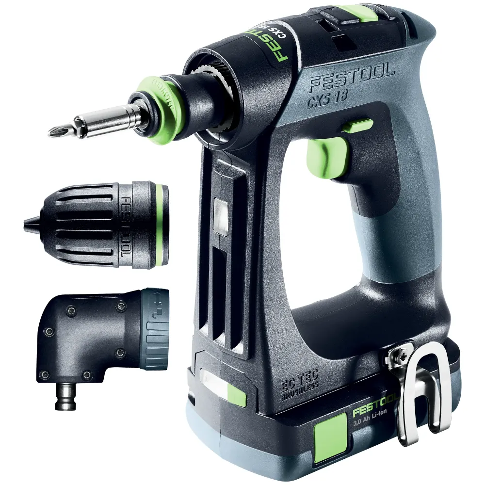 Boormachine Festool CXS 18 C 3.0-Set 18V 3Ah
