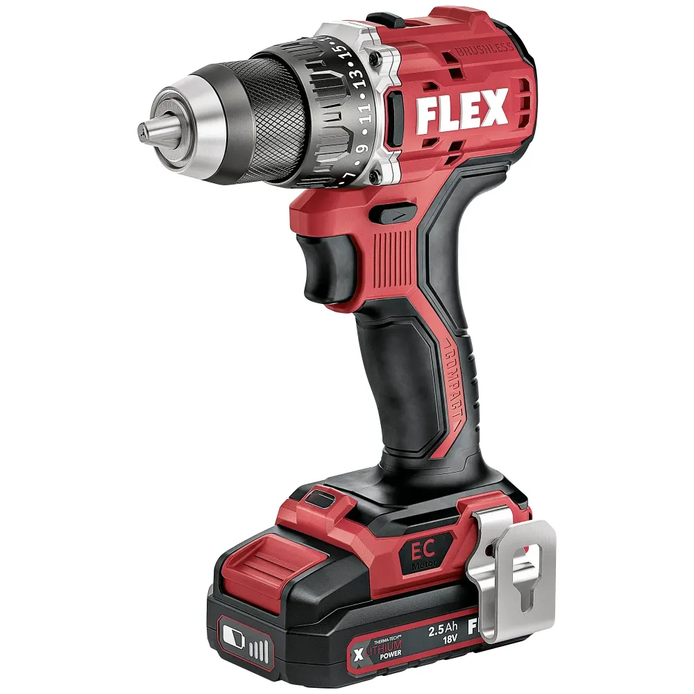 Boormachine Flex PD 2G EC LD C 18V 2,5Ah
