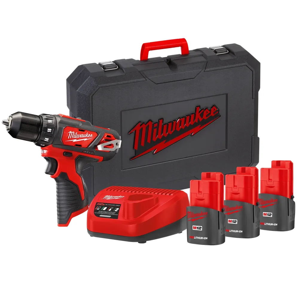 Boormachine Milwaukee M12 BDD-153C 12V 1,5Ah