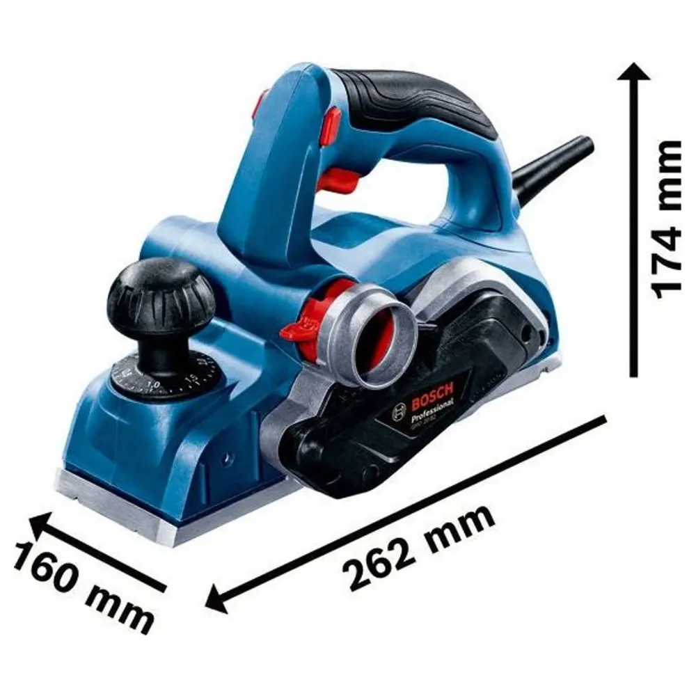 Vliegtuig Bosch GHO 20-82 PRO 700W