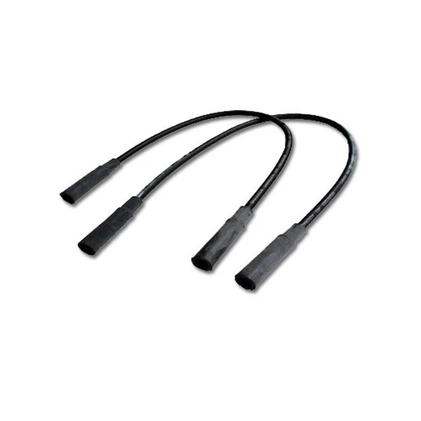 BOUGIEKABELS X 2 -- 6 EN 12 VOLT*