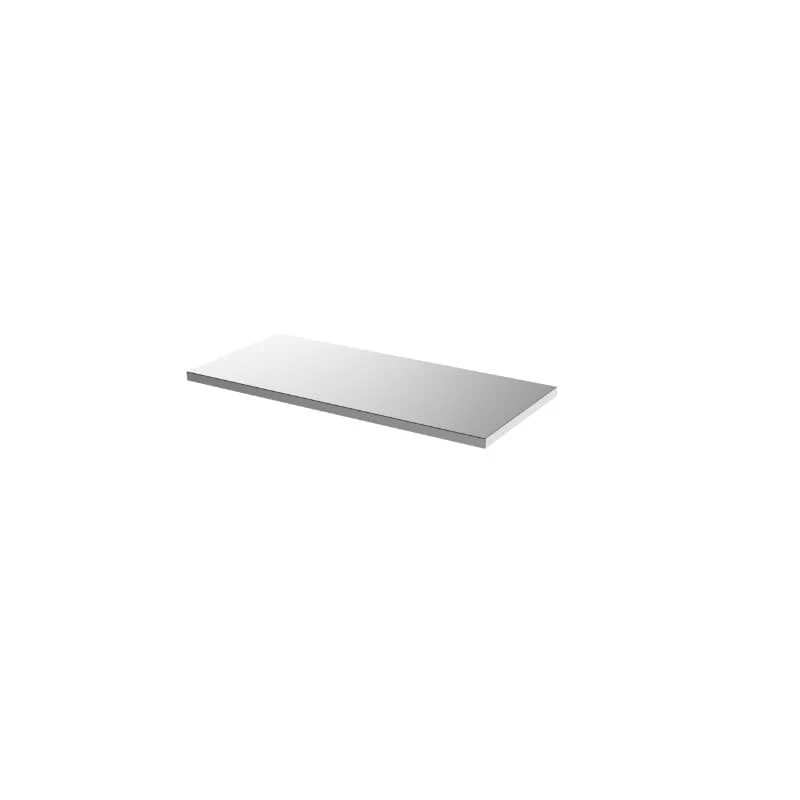 BUNKER 61cm Modulair roestvrijstalen werkblad – 136×61 cm (dikte 3,8 cm)