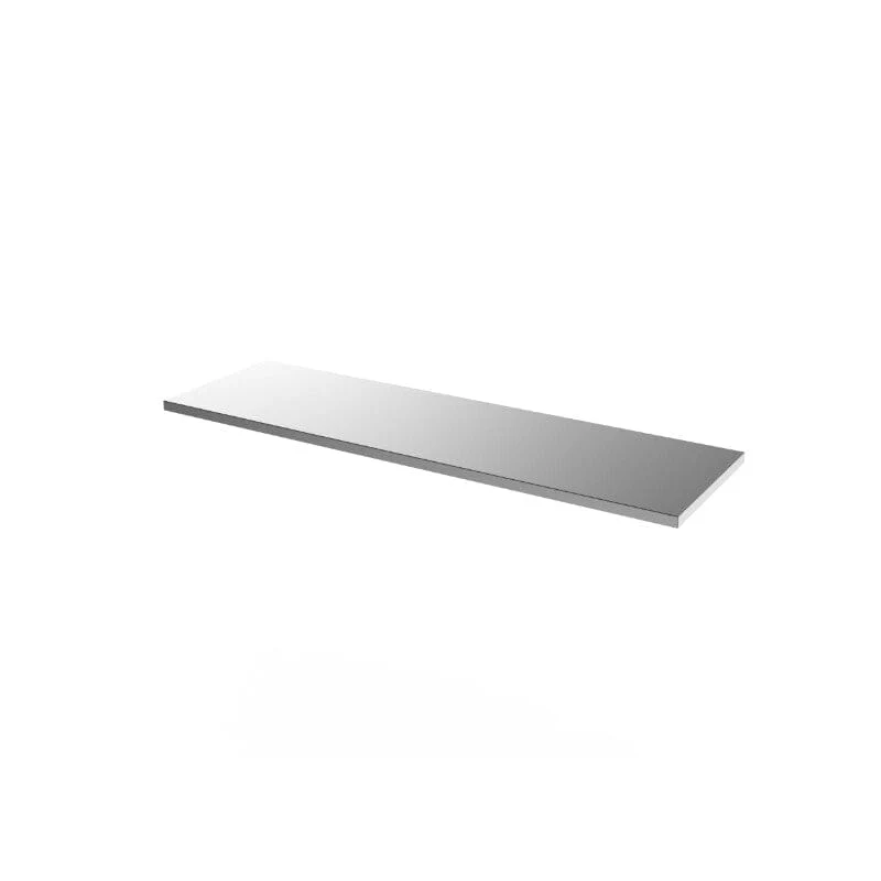 BUNKER 61cm Modulair roestvrijstalen werkblad – 204×61 cm (dikte 3,8 cm)