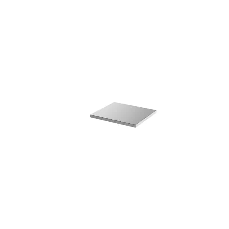 BUNKER 61cm Modulair roestvrijstalen werkblad – 68×61 cm (dikte 3,8 cm)