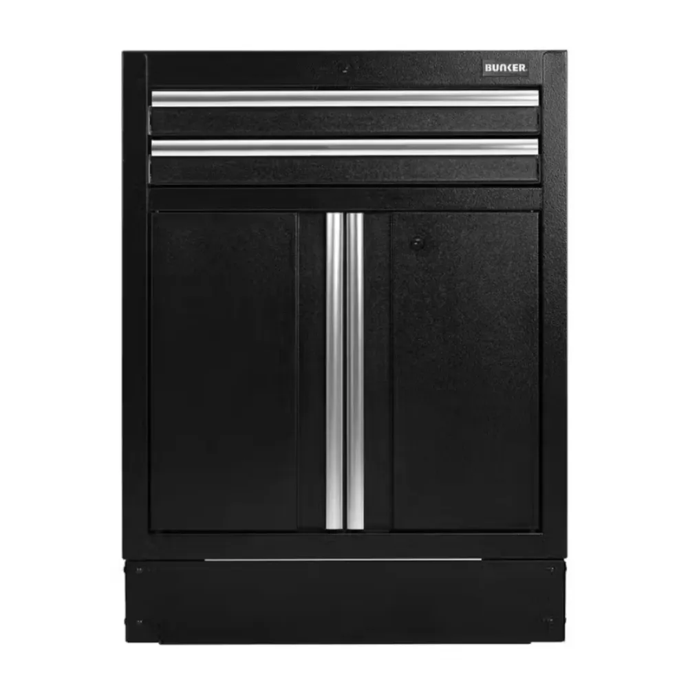BUNKER 46 cm Modulaire vloerkast – 68 cm | 2 lades + 2 deuren