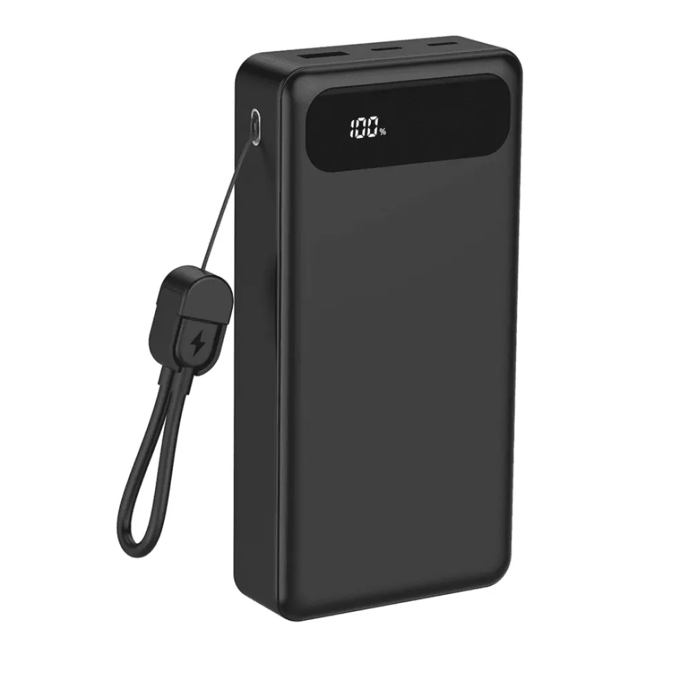 CARGADOR PORTATIL AUXILIAR 22000MAH ECOPOWER EP-C817 Negro
