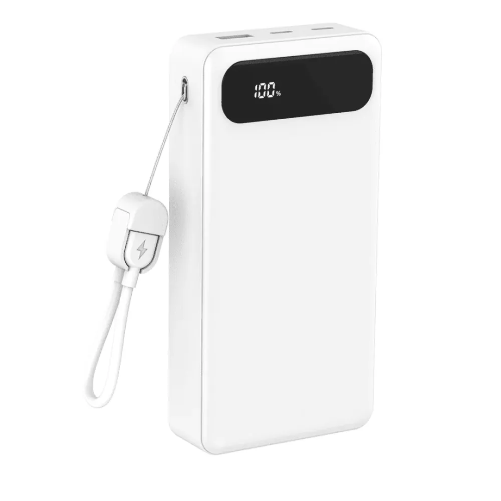 CARGADOR PORTATIL AUXILIAR 22000MAH ECOPOWER EP-C817 Negro