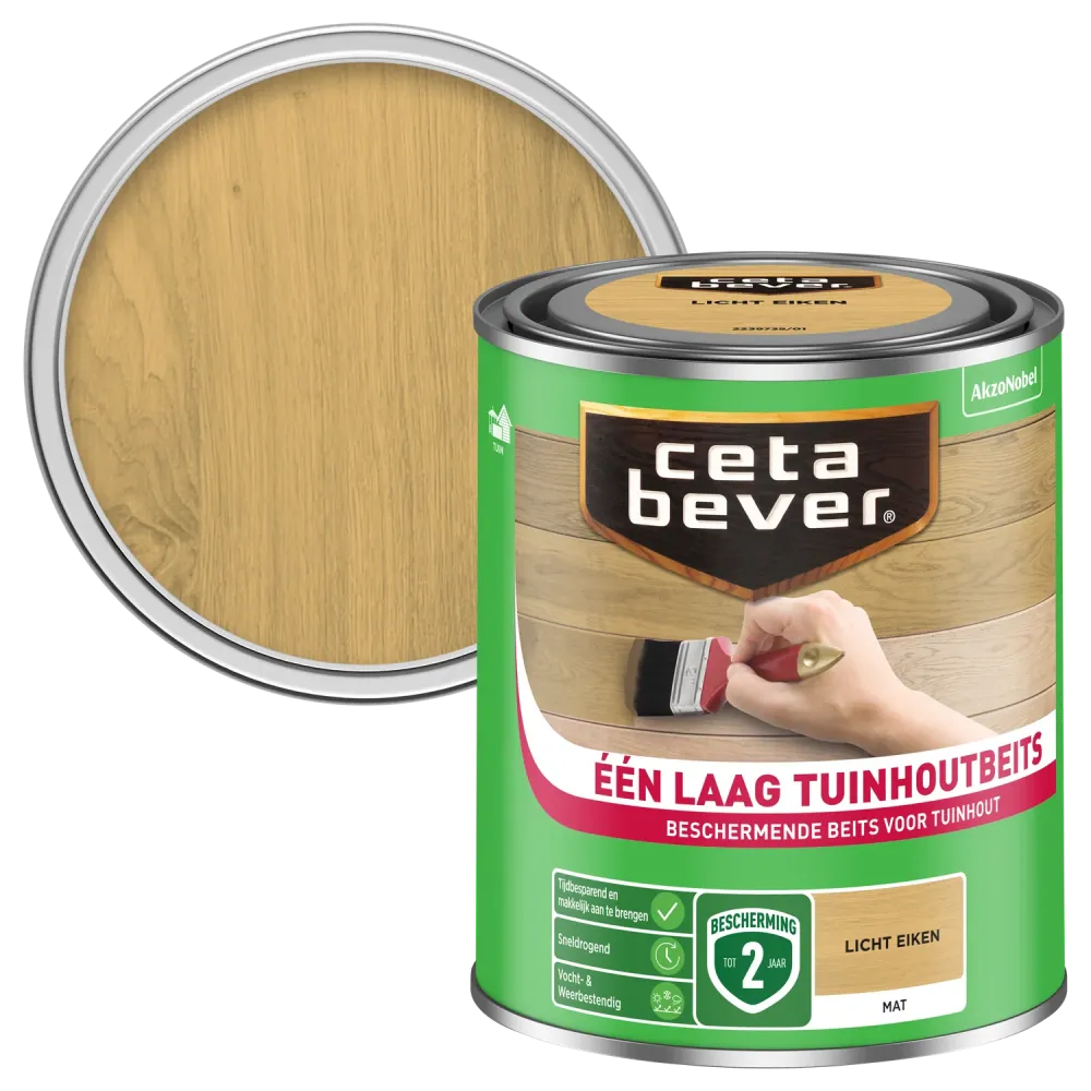 Cetabever Buitenbeits - Licht Eiken - Mat - 750ml