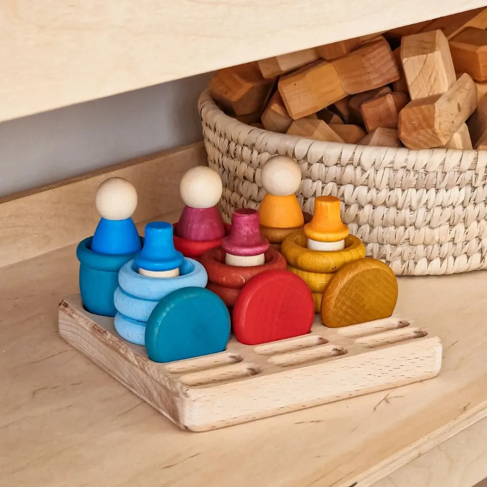 Houten houder voor Grapat seizoensset Circle of Wood