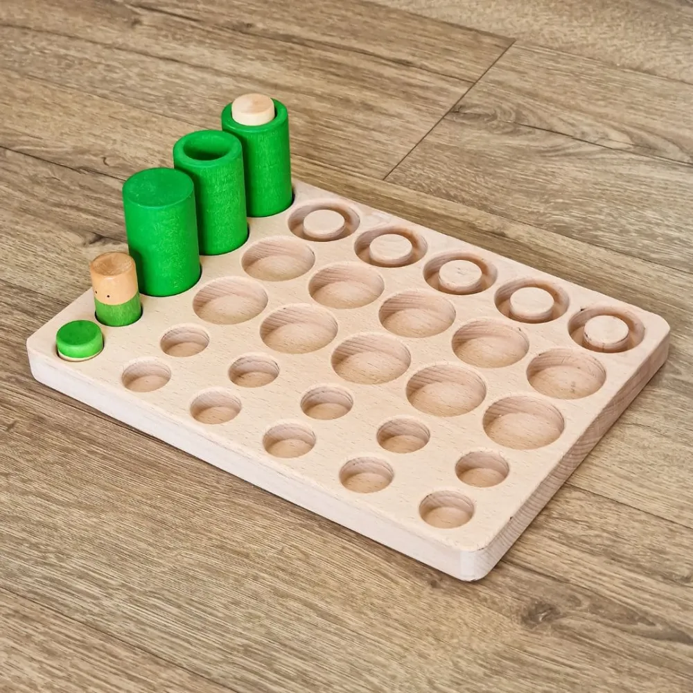 Houten houder voor Grapat speelset Lo La Circle of Wood