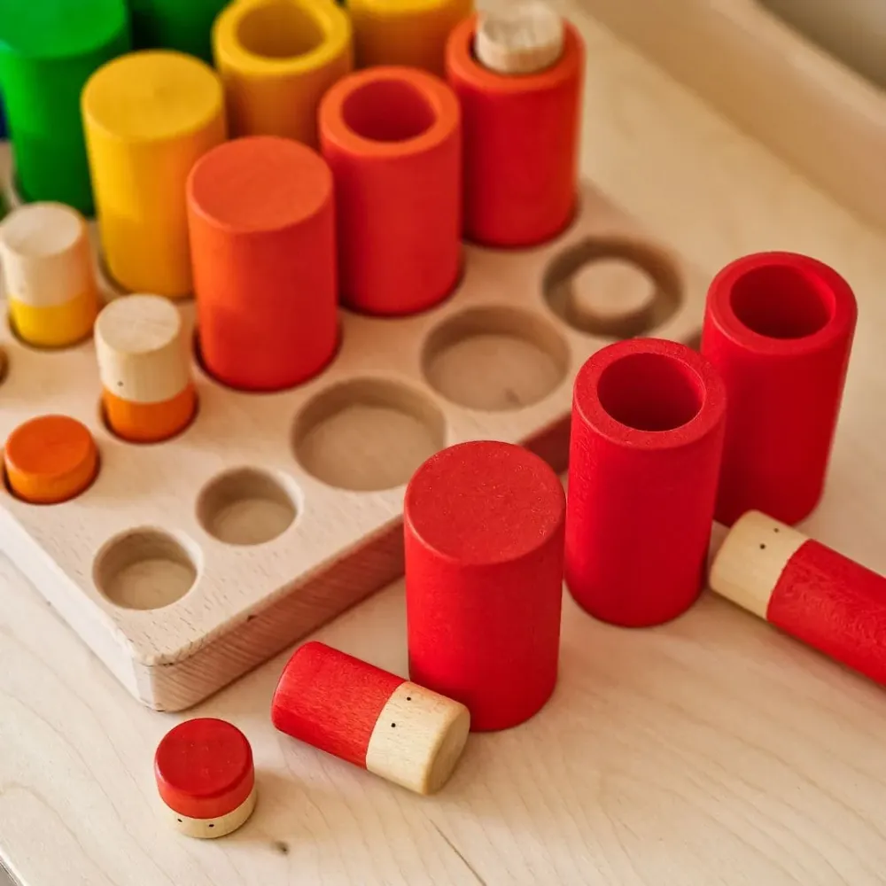 Houten houder voor Grapat speelset Lo La Circle of Wood