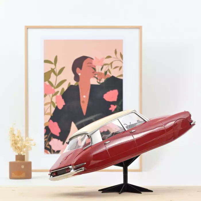 Citroën DS 19 Totem 1957 Red/Beige 1:12 - Exclusive 300 pcs