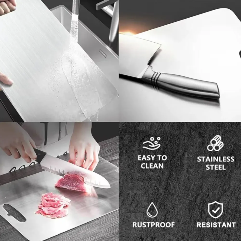 CleanCut | RVS Snijplank Zonder Schimmel Microplastics