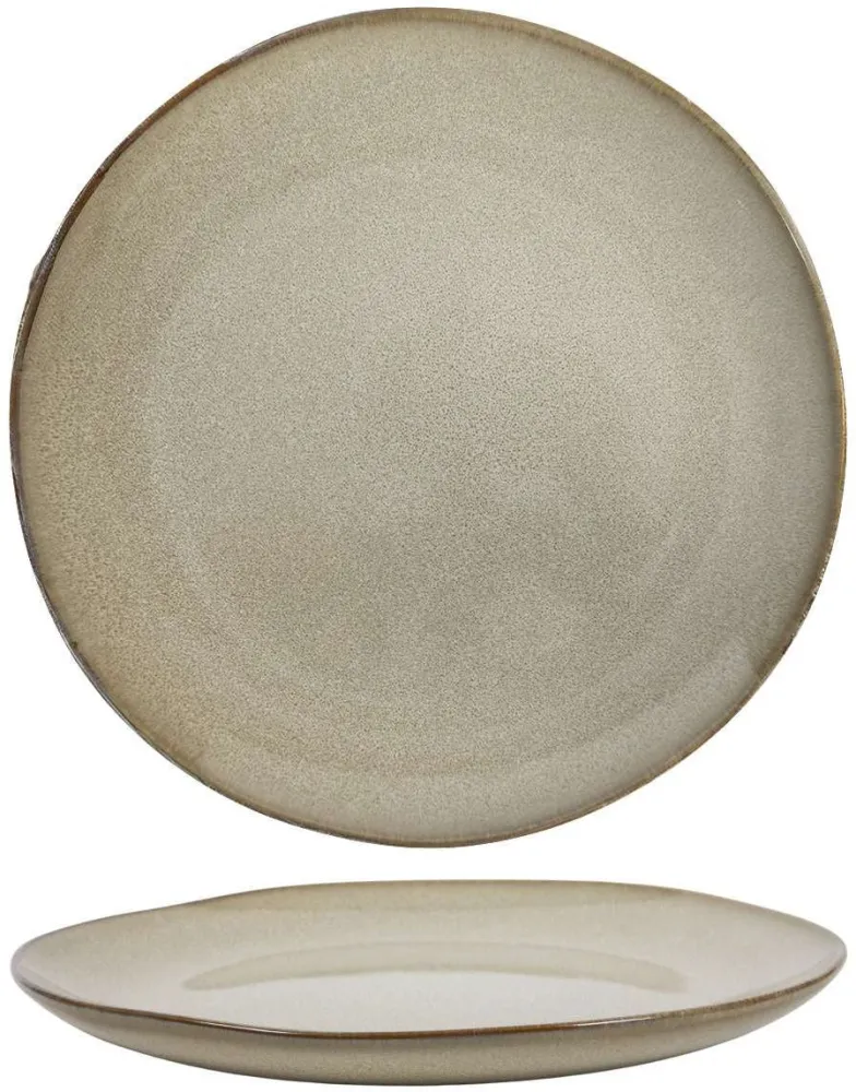 Cookinglife Dinerborden Sabi Beige ø 26 cm - 6 Stuks