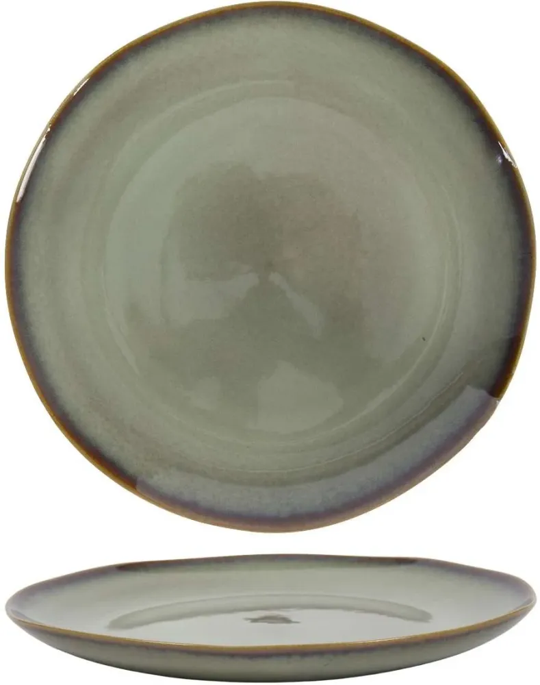 Cookinglife Dinerborden Sabi Groen ø 26 cm - 6 Stuks