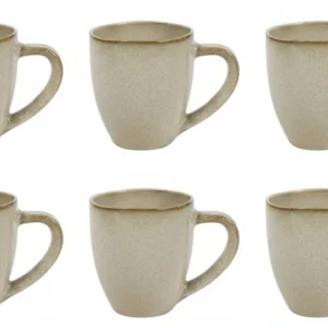 Cookinglife Mokken Sabi Beige 450 ml - 6 Stuks