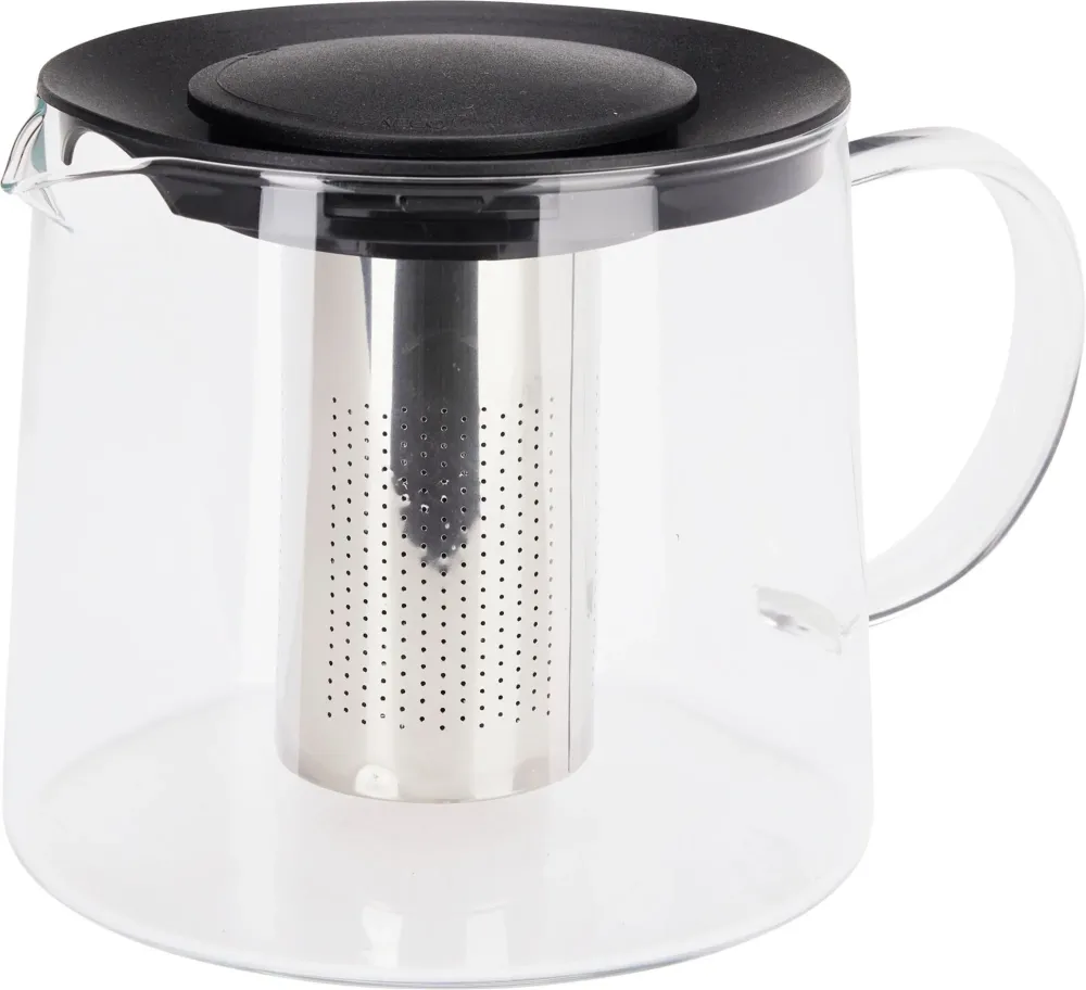 Cookinglife Theepot met RVS Theefilter - Borosilicaat Glas - 1.5 Liter
