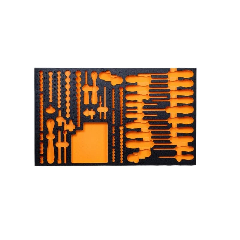 FOAM inlay tbv CTB99078+79+89, lade 1 (1/4"+3/8") Custor