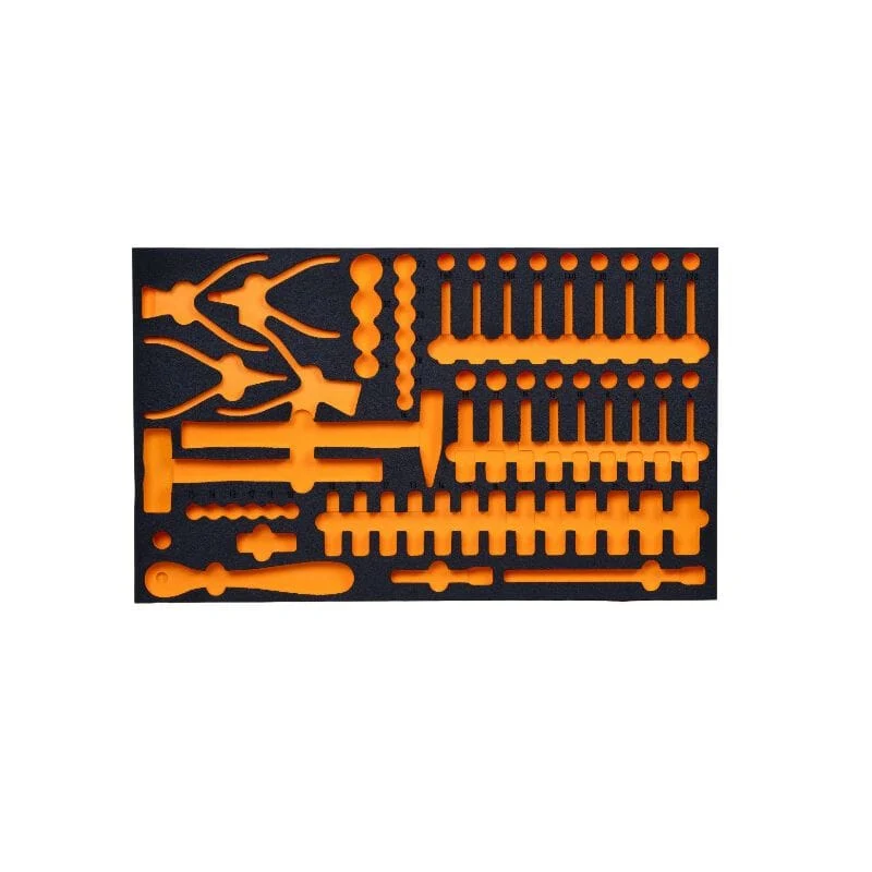 FOAM inlay tbv CTB99078+79+89, lade 2 (1/2" + hamers) Custor