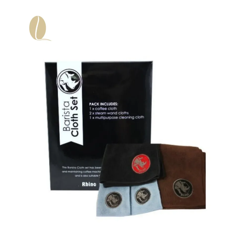 Barista doekjes, set van 4 stuks de Laat coffee