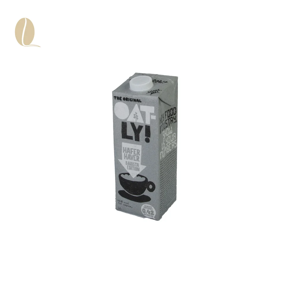Oatly Haverdrank barista edition (1 liter) de Laat coffee