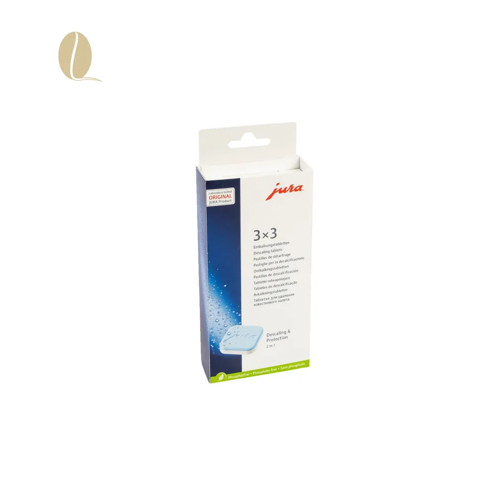 Ontkalkingstabletten (JURA) doosje 9 stuks de Laat coffee