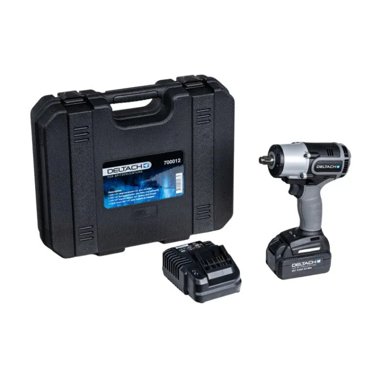 20V Accu slagmoersleutel 1/2" 950Nm, incl 1 accu Deltach