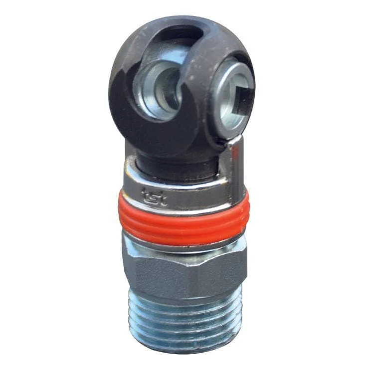 Knikkoppeling 1/4" buitendr ORION (20500294) Deltach