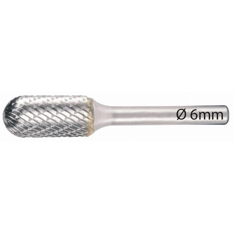 Stiftfrees 6mm, vorm C, kopdikte 8mm Deltach