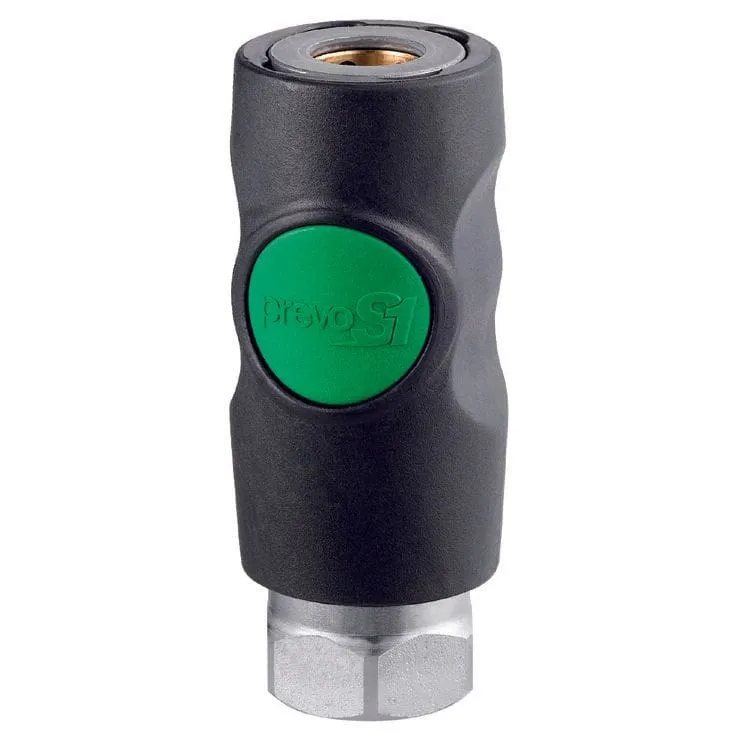 Veiligheidskoppeling 3/8" binnendr EURO (ESI-071102) groen Deltach