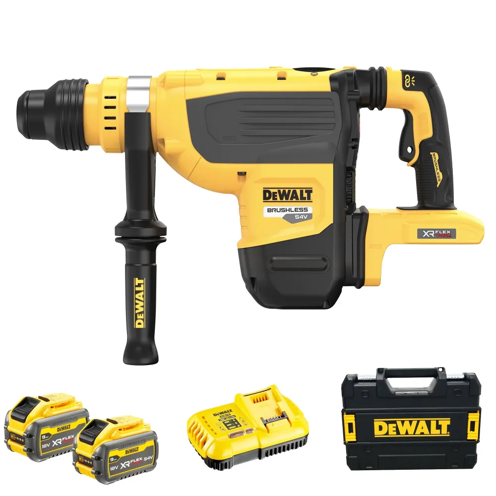 Demo-perforatorhamer Dewalt DCH735X2-QW 54V 9Ah