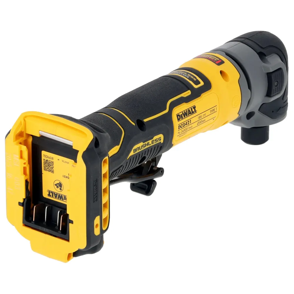 Axiale slijpmachine Dewalt DCG421N-XJ 18V