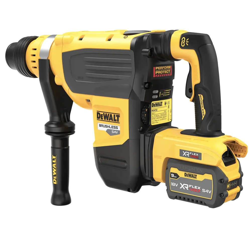 Demo-perforatorhamer Dewalt DCH735X2-QW 54V 9Ah