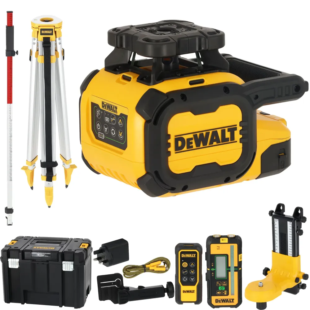 Groene roterende laser Dewalt DCLE15221G-QW