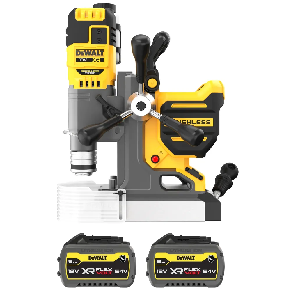 Magnetische kolomboor Dewalt DCD1623X2G-QW 18V 9Ah