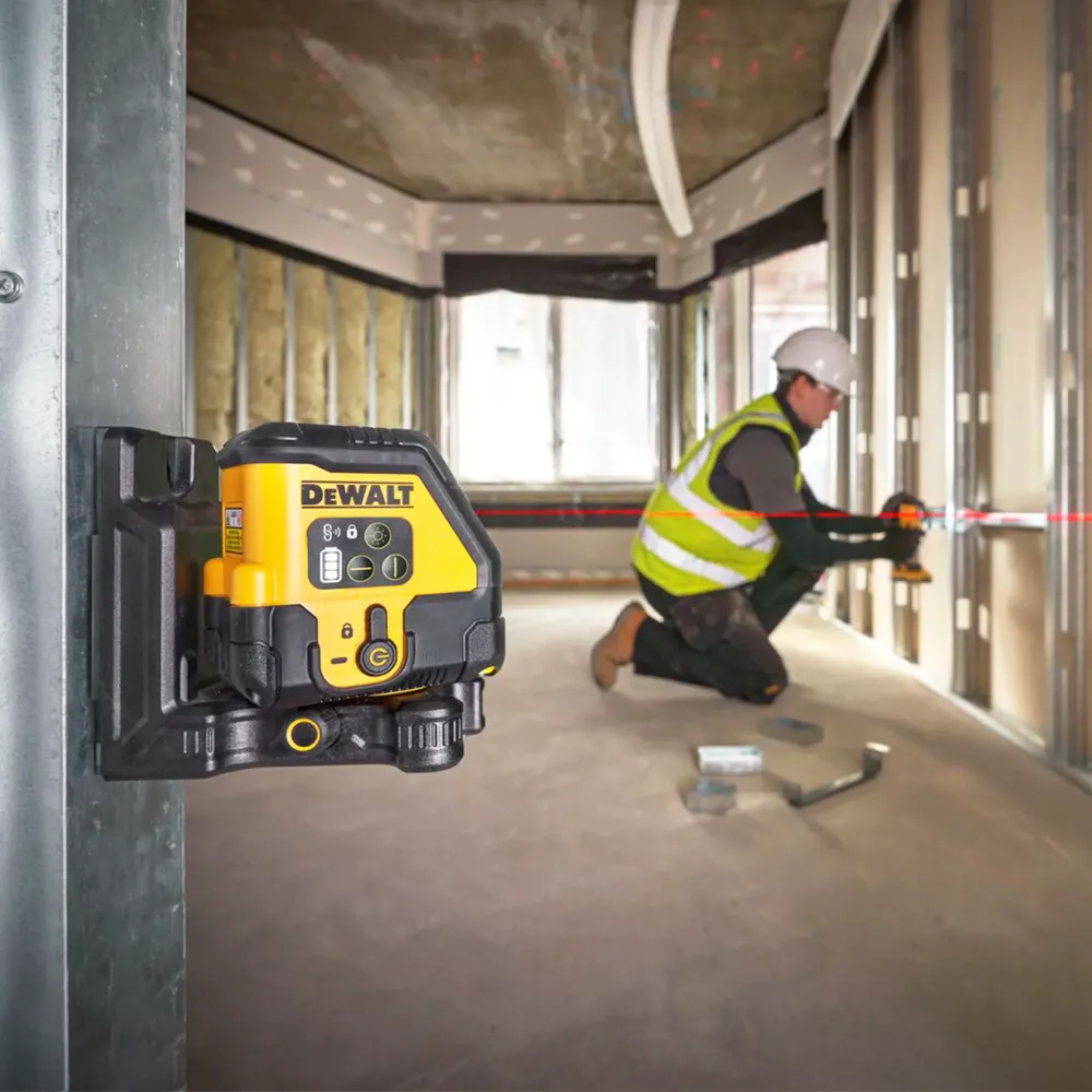 Rode kruis laser tracer Dewalt DCLE14201RB-XJ