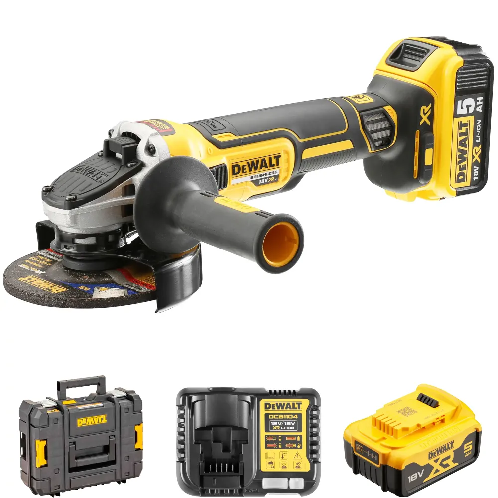 Slijpmachine Dewalt DCG405P2-QW 18V 5Ah
