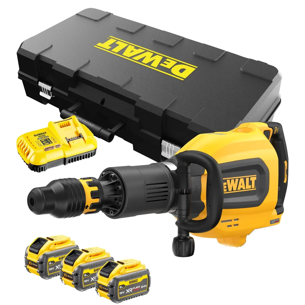 Sloophamer Dewalt DCH911X3-QW 54V 9Ah