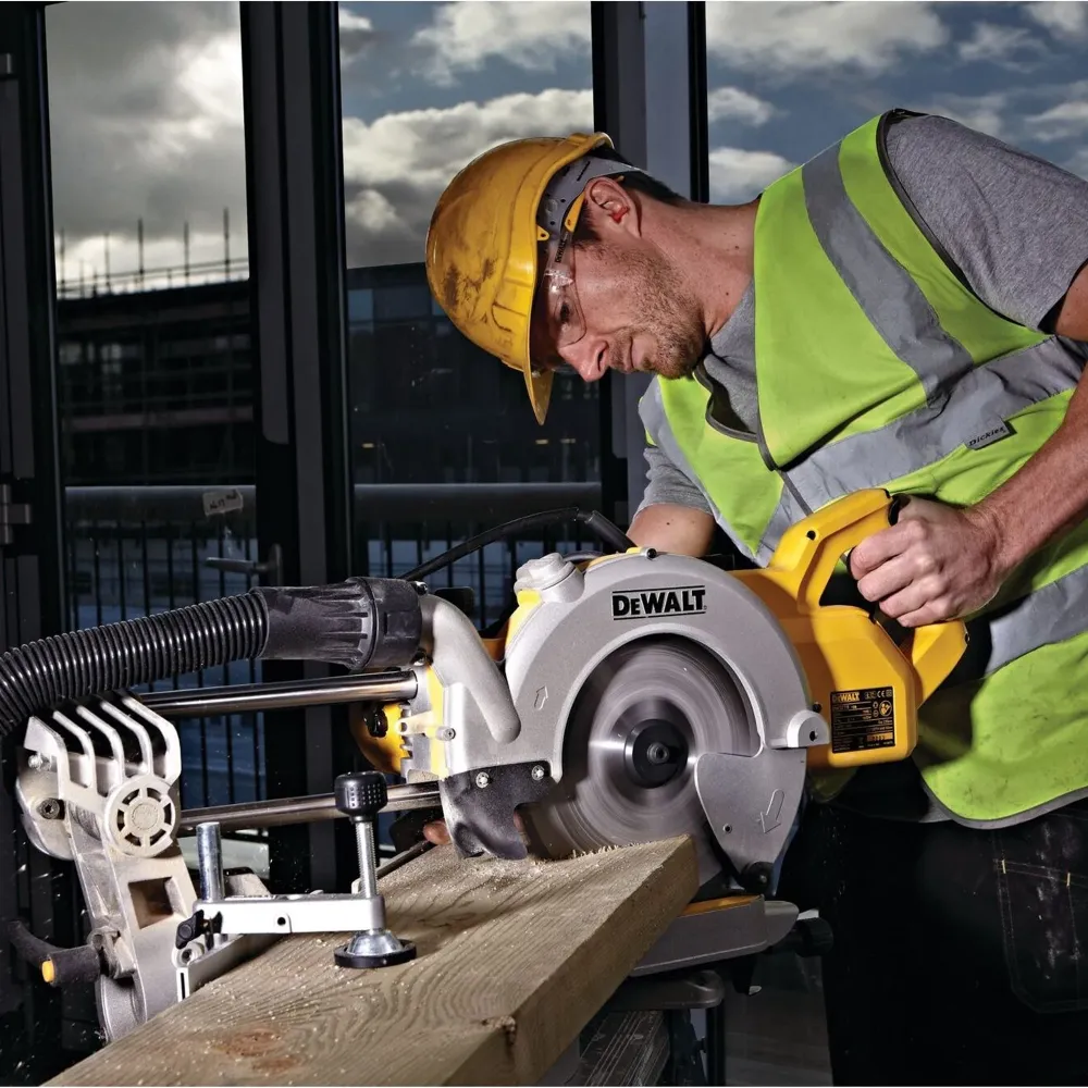 Verstekzaag Dewalt DWS778-QS 1850W