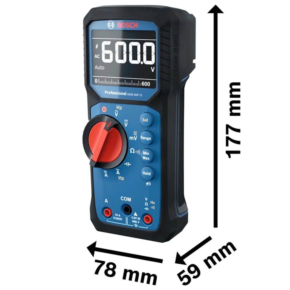 Digitale multimeter Bosch GDM 600-15