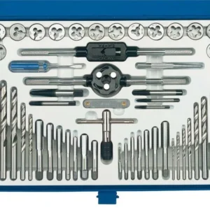 DRAPER Tap & snij set inches en metrisch 52 stuks
