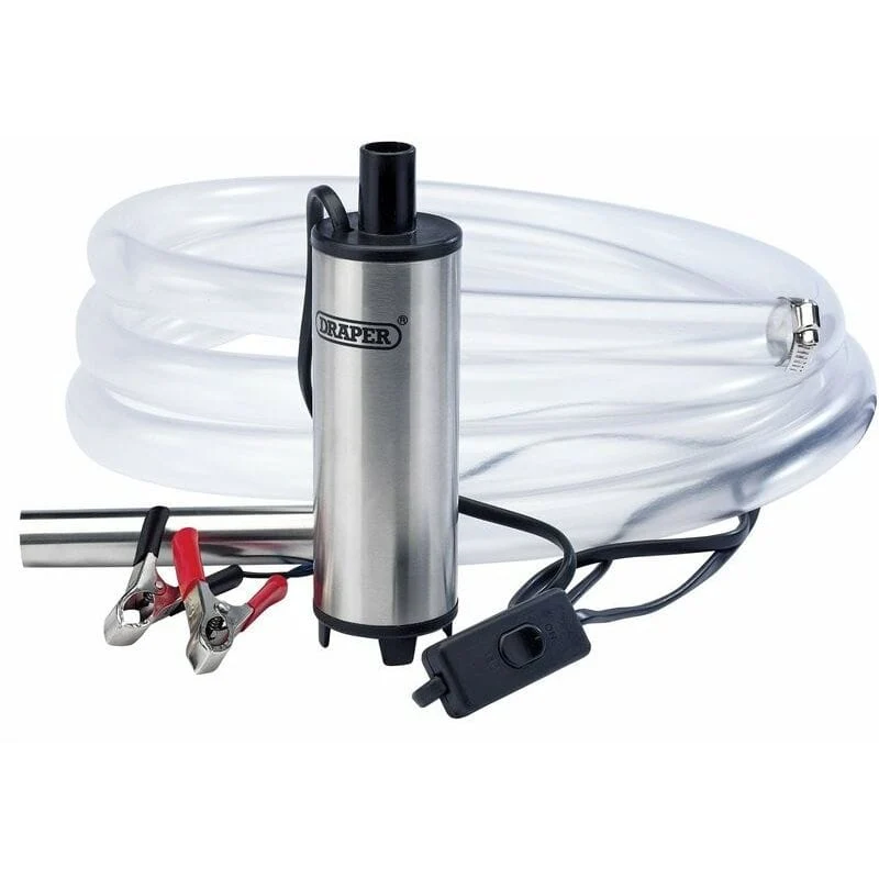 Dompelpomp 12V tbv diesel en water Draper Tools